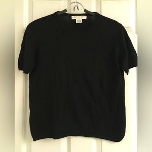 Silk & Cashmere short-sleeved top